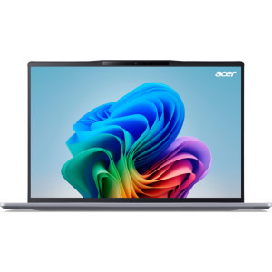 Acer 14.5'' Swift 14 AI SF14-11, WQXGA IPS 120Hz, Procesor Qualcomm Snapdragon X Plus X1P-64-100, 16GB LPDDR5X, 1TB SSD, Qualcomm Adreno, Win 11 Home (on ARM), Steel Gray