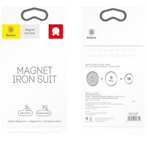 Baseus Set sticker magnetic telefon pentru suport auto