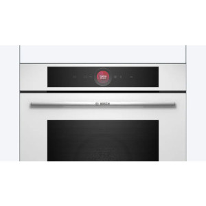 Bosch HBG7741W1, Electric, 71 L, Autocuratare pirolitica, Multifunctional, 14 functii, Assist, Clasa A+, Alb