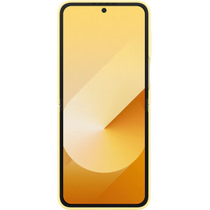 Samsung Capac protectie spate Silicon Flipsuit Yellow pentru Galaxy Z Flip 6
