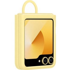 Samsung Capac protectie spate Silicon Flipsuit Yellow pentru Galaxy Z Flip 6