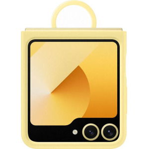 Samsung Capac protectie spate Silicon Flipsuit Yellow pentru Galaxy Z Flip 6