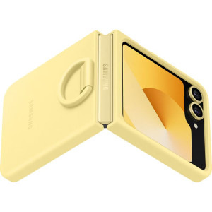 Samsung Capac protectie spate Silicon Flipsuit Yellow pentru Galaxy Z Flip 6