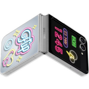 Samsung Capac protectie spate FlipSuit Transparent pentru Galaxy Z Flip 6