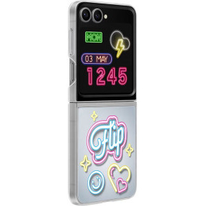 Samsung Capac protectie spate FlipSuit Transparent pentru Galaxy Z Flip 6