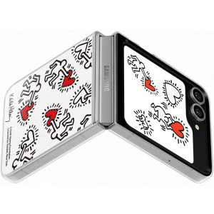 Samsung Capac protectie spate FlipSuit White pentru Galaxy Z Flip 6