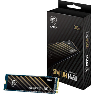 MSI Spatium M450 500GB PCI Express 4.0 x4 M.2 2280