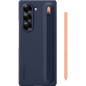 Samsung Capac protectie spate Slim S-Pen Navy pentru Galaxy Z Fold 6