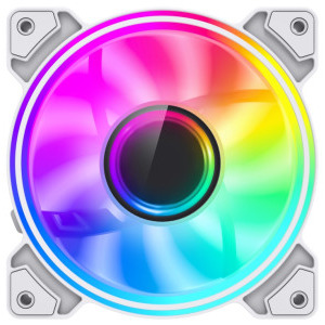 Gamemax Dual-Ring Infinity White 120mm