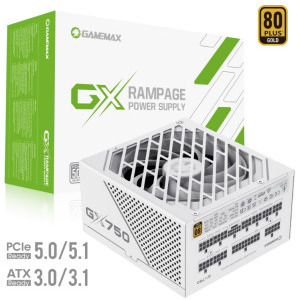 Gamemax GX-750 PRO White, 80+ Gold, 750W