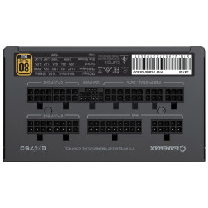 Gamemax GX-750 PRO, 80+ Gold, 750W