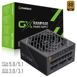 Gamemax GX-750 PRO, 80+ Gold, 750W