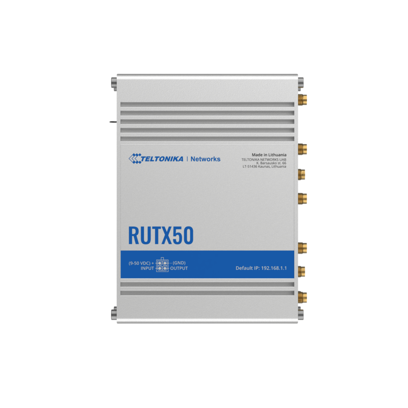 Router wireless Teltonika Gigabit RUTX50 5G Dual-Band