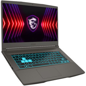 MSI Gaming 15.6'' Thin A15 B7VE, FHD 144Hz, Procesor AMD Ryzen™ 5 7535HS (16M Cache, up to 4.55 GHz), 16GB DDR5, 512GB SSD, GeForce RTX 4050 6GB, Free DOS, Cosmos Gray