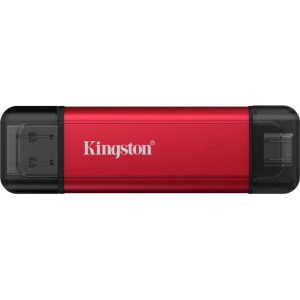 SSD Kingston Dual Portable 1TB USB-C 3.2 Gen 2 Red