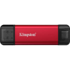 SSD Kingston Dual Portable 512GB USB-C 3.2 Gen 2 Red