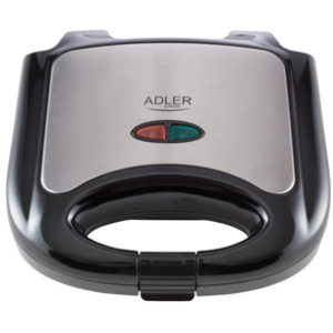 Adler Sandwich maker AD3015, 750W, Negru/Argintiu