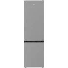 Combina frigorifica Beko B3RCNA415HXB, 415 L, Clasa D, No Frost, HarvestFresh, AeroFlow, Control electronic, 203 cm, Metal Look