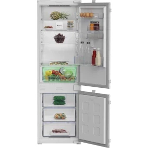 Combina frigorifica Beko incorporabila B3BCNA294HS, 270 L, Clasa E, No Frost, HarvestFresh, AeroFlow, Control electronic, 177 cm