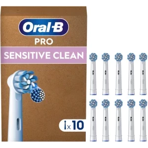 Oral-B Rezerva periuta de dinti electrica Sensitive Clean Alb, 10 buc