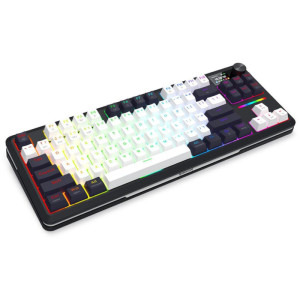 Redragon Wildslash LCD Pro TKL RGB Black-White Linear RPC Switch Mecanica