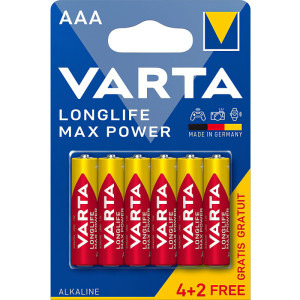 Varta Longlife Max Power 4703, AAA LR3 6 buc