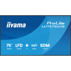 Monitor LED IIyama Smart ProLite LH7575UHS-B2AG 75 inch UHD IPS 8 ms 60 Hz