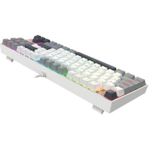Redragon Kumara TKL RGB White-Grey Red Switch Mecanica