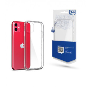 3MK Protectie pentru spate Clear Case pentru iPhone 11, culoarea Transparent