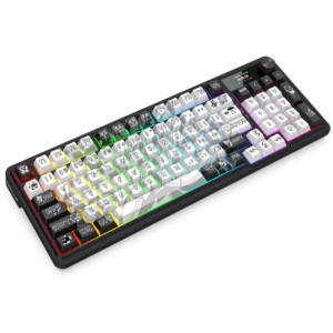 Redragon Artemis Pro Anime RGB Black-White Yellow Switch Mecanica