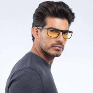 Gunnar Ochelari Protectie Calculator Fremont Amber Onyx