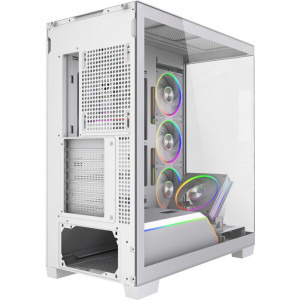 Gaming GREUCEANU Epic Prime Alb, AMD Ryzen 9 9900X3D 4.4GHz, 32GB DDR5, 2TB SSD, RX 9070 XT 16GB GDDR6, Iluminare RGB