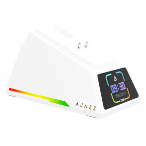 Ajazz AJ159 Apex White + Charging Dock RGB