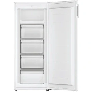 Candy Congelator CUQS 513EWH, 163 L, Clasa E, LowFrost, hOn, Control mecanic, 138 cm, Alb