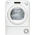 Candy CRE H10A2DE-S, Pompa de caldura, 10 kg, Clasa E, Kilo Detector, Easy Iron, simply-Fi, Alb