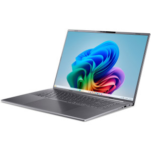 Acer 18'' Aspire 18 AI A18-I71M, WUXGA IPS 120Hz, Procesor Intel® Core™ Ultra 9 386H (18M Cache, up to 4.90 GHz), 16GB LPDDR5X, 512GB SSD, Intel Graphics, Win 11 Home, Steel Gray