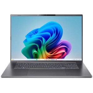 Acer 18'' Aspire 18 AI A18-I71M, WUXGA IPS 120Hz, Procesor Intel® Core™ Ultra 9 386H (18M Cache, up to 4.90 GHz), 16GB LPDDR5X, 512GB SSD, Intel Graphics, Win 11 Home, Steel Gray