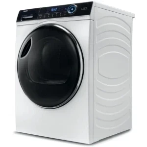 Haier HD90-A2979N-S, Pompa de caldura, 9 kg, Clasa E, I-Refresh, Alb