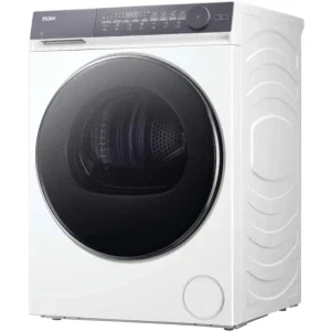 Haier HD100-C367U1-S, Pompa de caldura, 10 kg, Clasa C, Inverter, Ion Air Fresh, Iluminare interioara, Alb