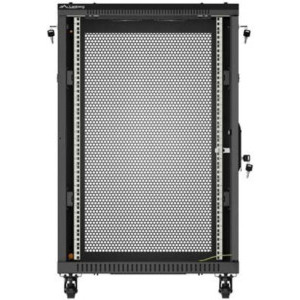 Lanberg FF01-6818-23B 18U, Stand alone, 600 x 800, Mesh door, Negru