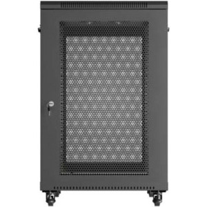 Lanberg FF01-6818-23B 18U, Stand alone, 600 x 800, Mesh door, Negru