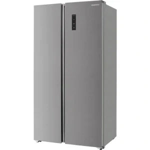 Daewoo FRN-541ESX, 541 L, Clasa E, Full No Frost, Inverter, Control electronic, 178 cm, Inox