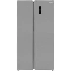 Frigider Side By Side Daewoo FRN-541ESX, 541 L, Clasa E, Full No Frost, Inverter, Control electronic, 178 cm, Inox