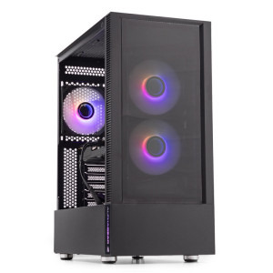 PC Gaming BALAUR Pro Max Esports Edition, Intel i5-14400F 2.5GHz, 16GB DDR4, 1TB SSD, RTX 5060 Ti 8GB GDDR7, Iluminare RGB