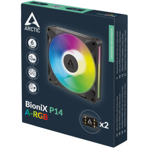 ARCTIC AC BioniX P14 A-RGB 140mm Black