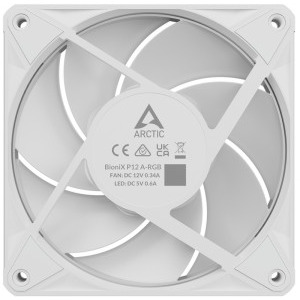 ARCTIC AC BioniX P12 A-RGB 120mm White Three Fan Pack