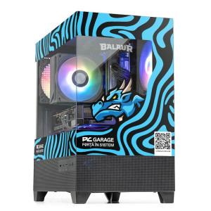 PC Gaming BALAUR Powered by ASUS Special Edition, Intel i5-14400F 2.5GHz, 32GB DDR5, 1TB SSD, RTX 5060 Ti 8GB GDDR7, Iluminare RGB
