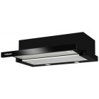 Hota incorporabila Hansa telescopica OTP6243BGH, Putere de absorbtie 389 m3/h, 3 trepte, Clasa D, 60 cm, Negru