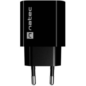 Natec Ribera, 1x USB-C, 20 W, Black