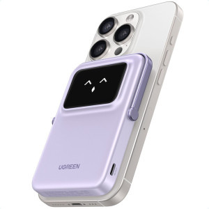 Ugreen 5000 mAh, Magsafe, USB-C, 20W, Purple